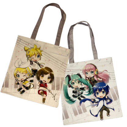 Hatsune Miku Chibi Piapro Tote Bag