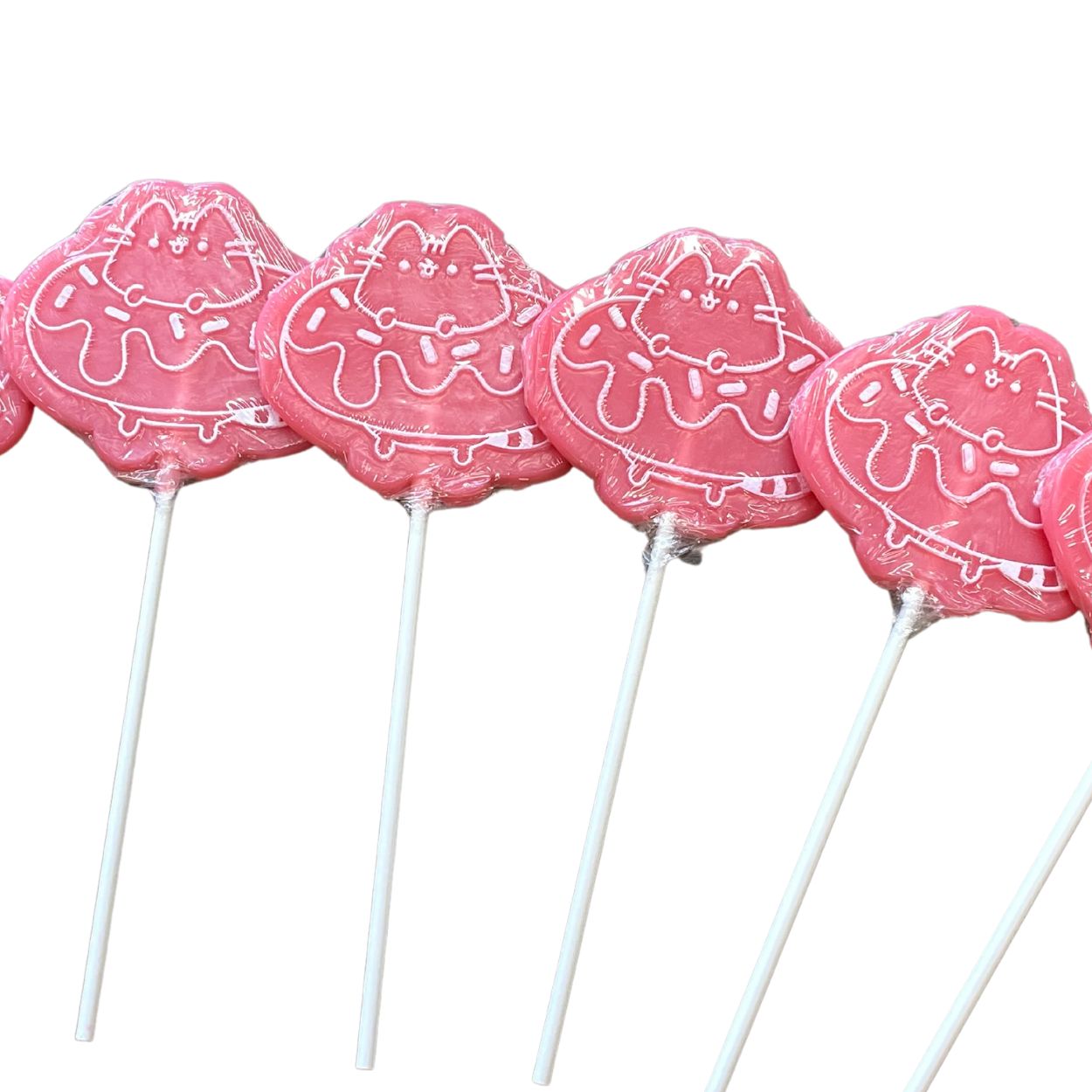 Pusheen Doughnut Lollipops (Pink) 60g