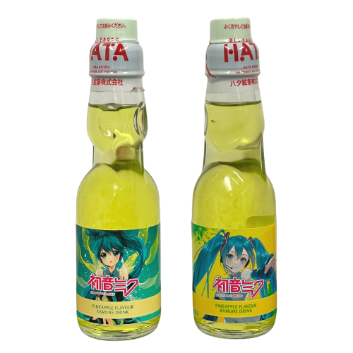Hatsune Miku Pineapple Flavour Ramune Soda 200ml